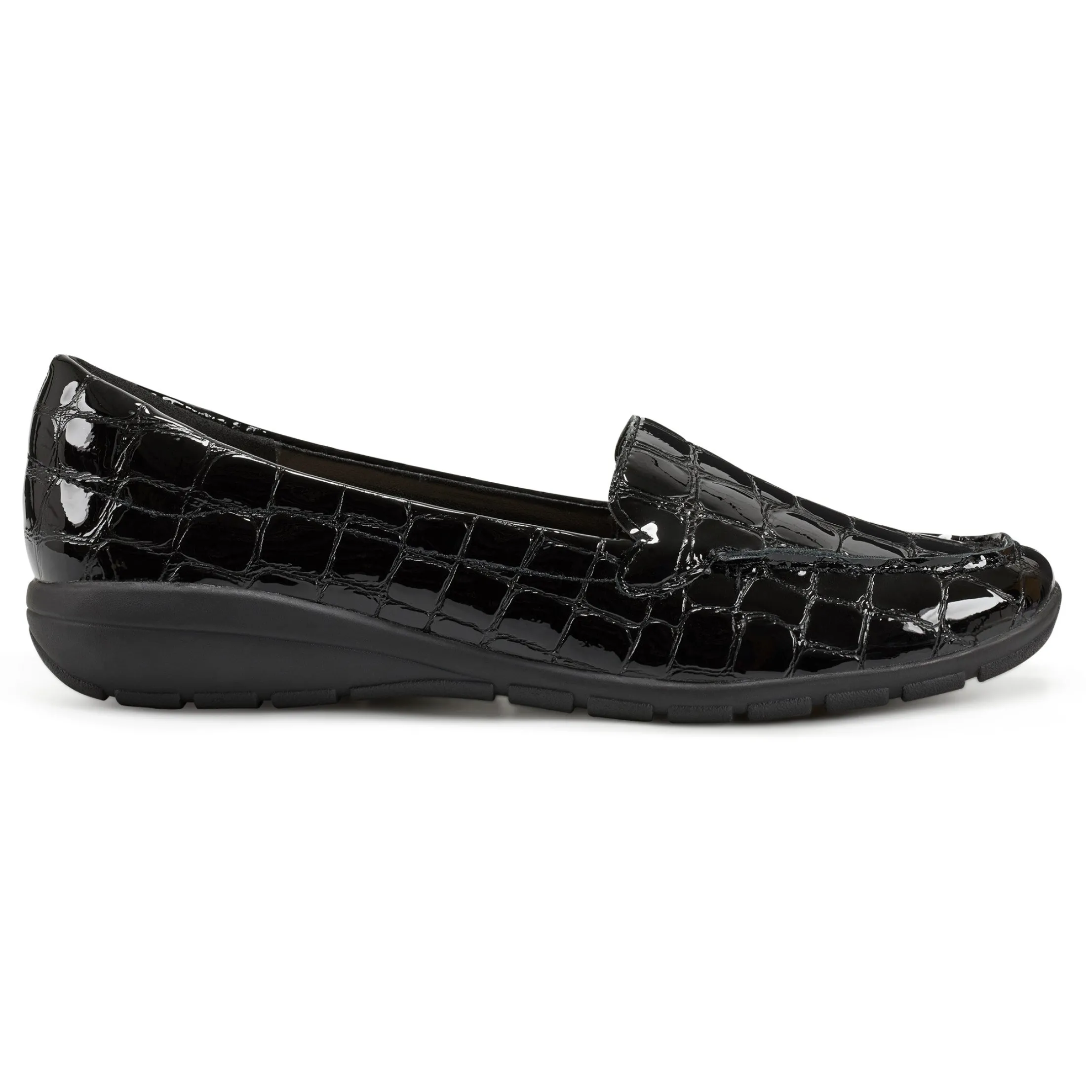 Easy Spirit Loafers|Loafers*Abide Croco Print Casual Flats