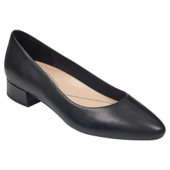 Easy Spirit Pumps|Pumps*Caldise Leather Low Heel Dress Shoes