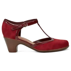Easy Spirit Mid Heels*Cara T-Strap Heels
