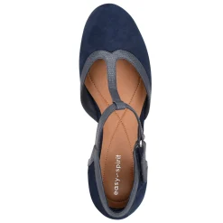 Easy Spirit Mid Heels*Cara T-Strap Heels