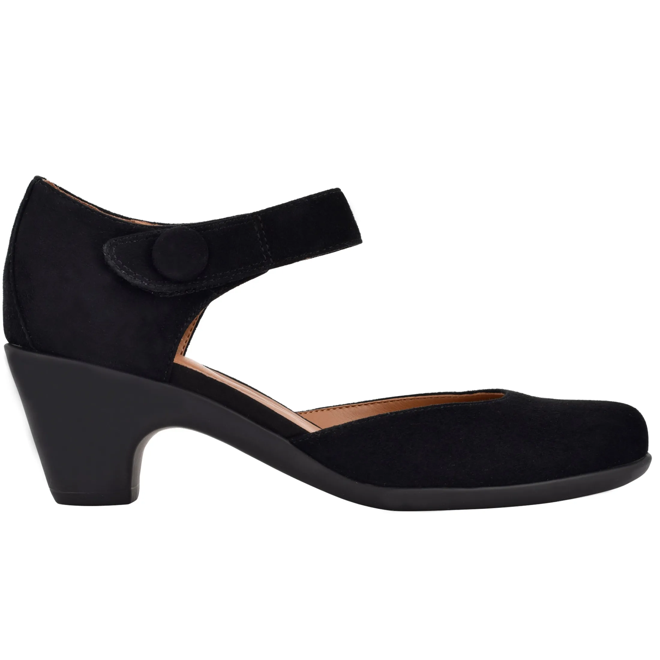 Easy Spirit Mid Heels*Clarice Mary Jane Heels