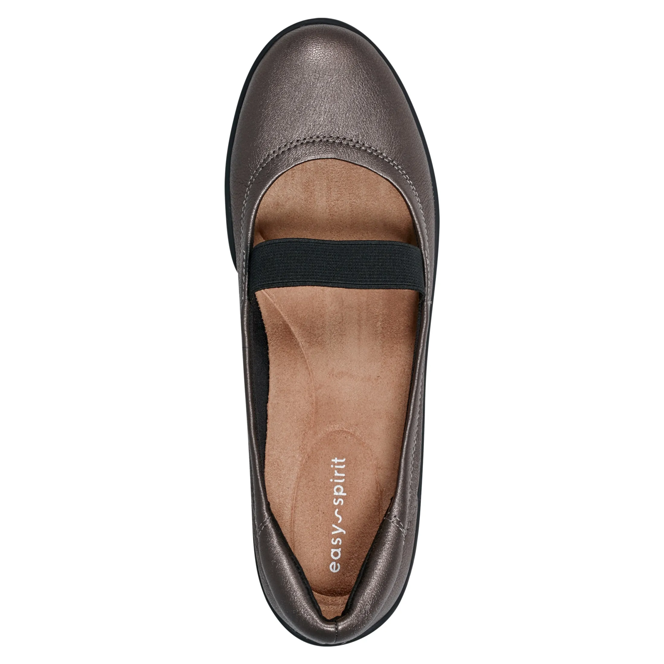 Easy Spirit Flats|Flats*Golden Mary Jane Casual Ballet Flats