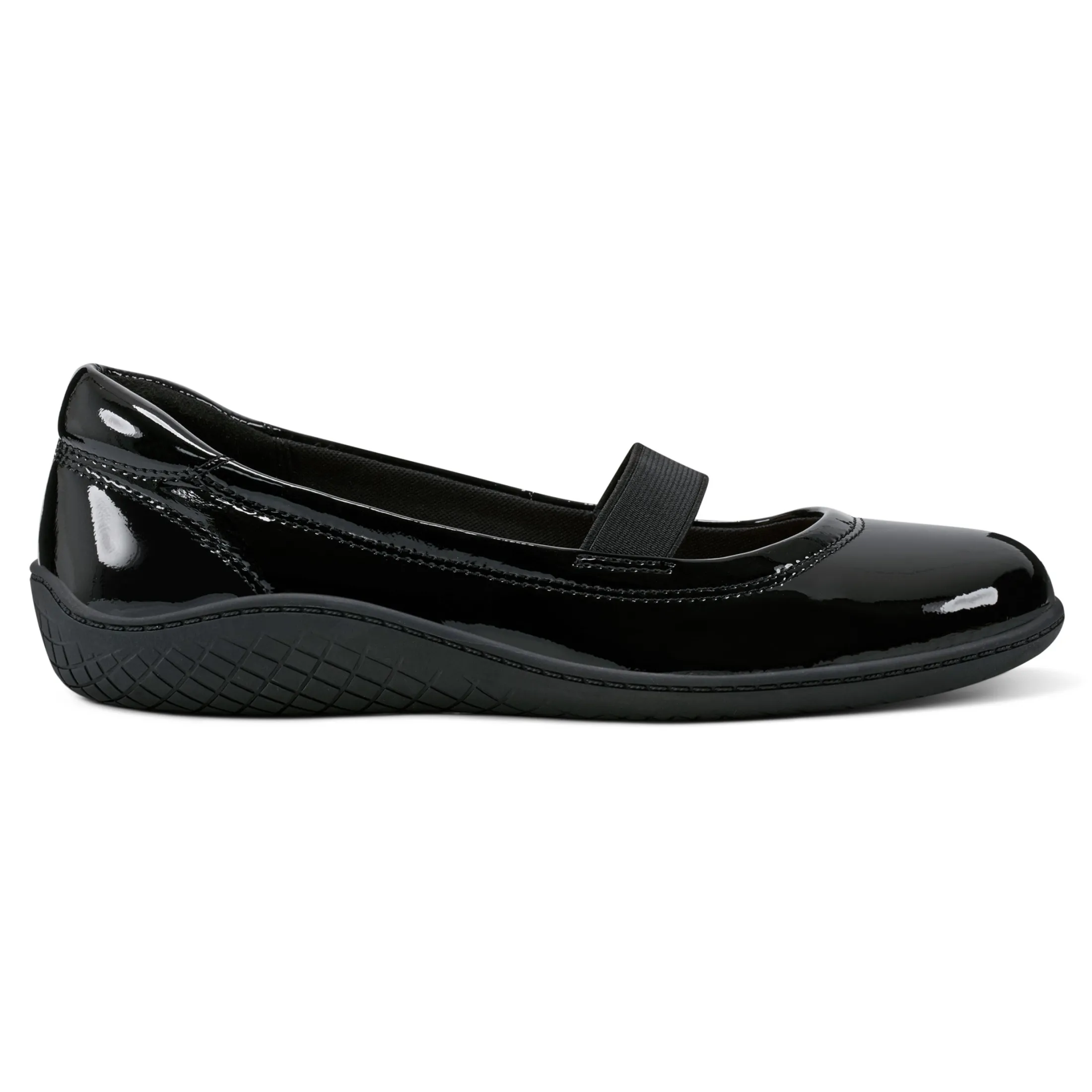 Easy Spirit Flats|Flats*Golden Mary Jane Casual Ballet Flats
