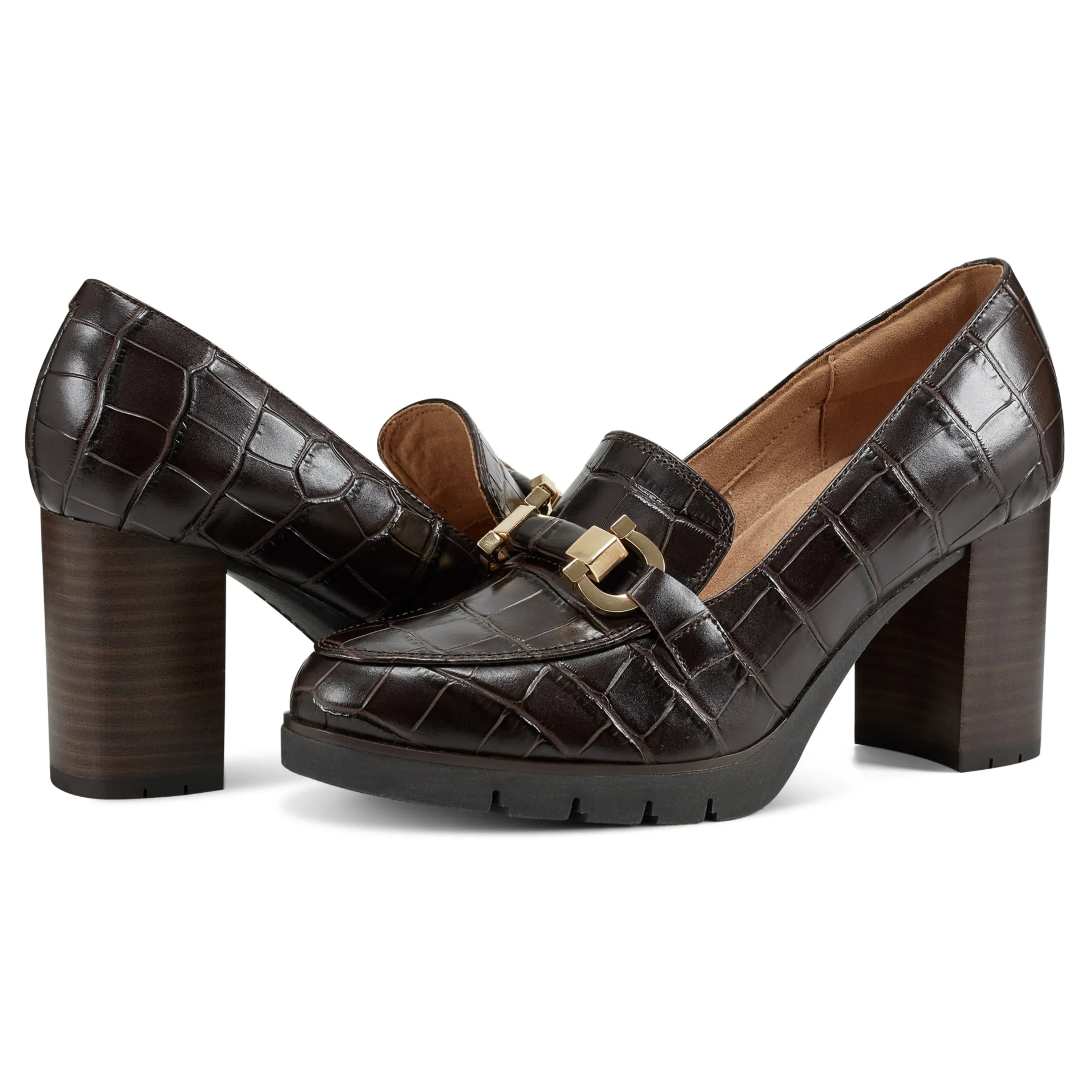 Easy Spirit Pumps|Pumps*Mirror Lug Sole Dress Pumps